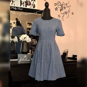 H&M Denim Midi Dress